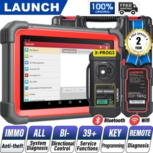 Genuine Launch X431 PRO IMMO PLUS Diagnostic Tool and Programmer Cars Vans 4x4 - Picture 1 of 5
