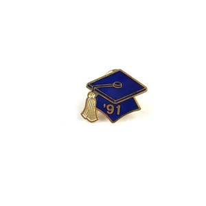 Class of 1991 Graduation Cap and Tassel Tie Tack Lapel Pin Hallmark Cards Inc. - Picture 1 of 5