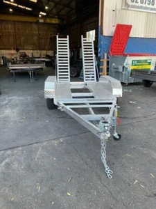 7X4 ALUMINUM PLANT TRAILER 2.0T GVM BRAND NEW RIMS & TYRES FREE JOCKEY WHEEL - Picture 1 of 1