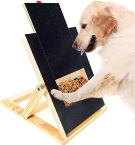 Adjustable Wooden Dog Training Ramp, 3 Angles 45-65 Degrees, Non-Slip Surface - Picture 1 of 6