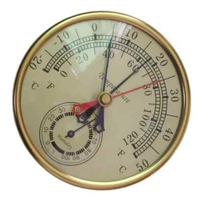 Wheather Meter Minimum Maximum Temperature Reading Thermometer Hygrometer  - Image 1 of 4