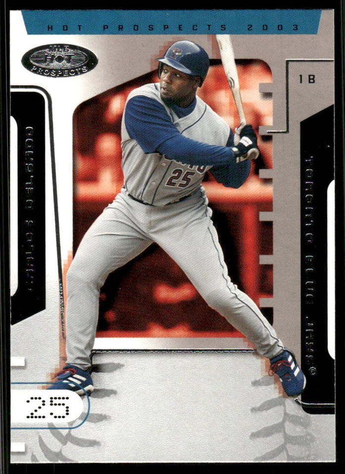 2003 Fleer Hot Prospects #73 Carlos Delgado - Image 1 of 2