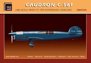 resina Caudron C.561 kit completo 1/48 SBS modelo 4006 - Imagen 1 de 5