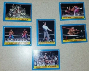 Lot of Six 1987 WWF Trading Cards - Picture 1 of 5
