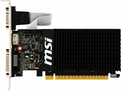 Scheda Video 2Gb Pci Express MSI Nvidia GeForce GTX 710 GDDR3 HDMI V809-2000R - Immagine 1 di 4