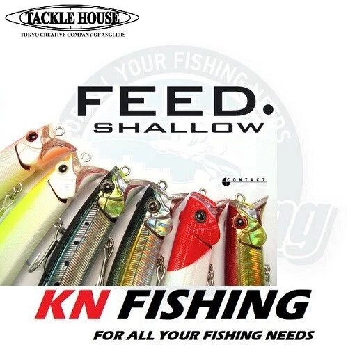 TACKLE HOUSE CONTACT FEED Shallow Shallow Runner Fishing Lure Japan 128mm 18.5gr - Image 1 of 1