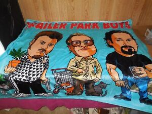 R1 Trailer Park Boys Memorabilia Fleece Blanket 58" by 49" Ricky Bubbles Julian
