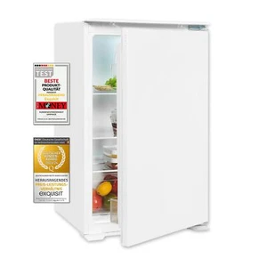 Exquisit Einbau Vollraumkühlschrank EKS131-V-040F | 129 l Nutzinhalt | Weiß - Bild 1 von 9