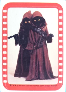 1977 TOPPS STAR WARS SERIES 4 STICKERS #41 JAWA EXC - Picture 1 of 1