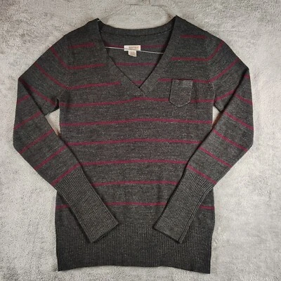 Camisa Bebé Vintage Route 66 Y2K Mujer Grande Gris Cuello en V Grunge Foto 1 de 4