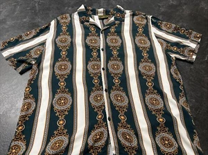 Casa Moda Couture Men’s XL Luxury Design Button Front Shirt Rayon - Picture 1 of 12
