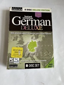 Topics Entertainment Learn German Language Deluxe 8 CD Disc Set PC Interactive - Picture 1 of 4