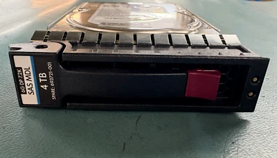 HP 4TB 7.2K 6Gbps Dual Port Midline SAS  3.5" Hard Drive LFF HDD 693721-001 - Image 1 of 4