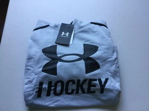 Under Armour Youth Hockey Sweatshirt BNWT Large Gray - Picture 1 of 3