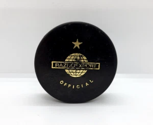 Puck Czechoslovakia Raznoexport Official Vintage Hockey Puck Souvenir Retro - Picture 1 of 12