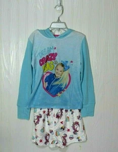 Girls Jojo Siwa Pajama Set Hoodie Shorts Size 6 6X NWT - Picture 1 of 4