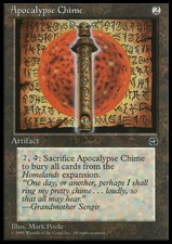 Apocalypse Chime X (1)  Homelands Excellent/Near Mint MTG (RG) 4RCards