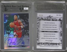 2012-13 Leaf Metal Holo /50 BJ Armstrong #BA-BA1 Auto