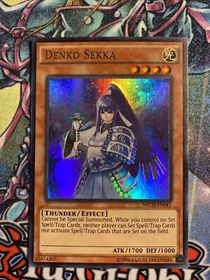 (AA) Yu-Gi-Oh! Denko Sekka The New Challengers NECH-EN041 Ultra Unlimited VLP - Image 1 of 2