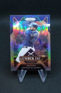 2021 Yordan Alvarez Panini Prizm Lumber Inc. Holo SP #LI10 Astros