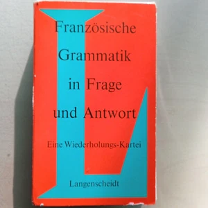 Langenscheidts Grammatik in Frage und Antwort, Französisch | Buch | Zustand gut - Bild 1 von 2