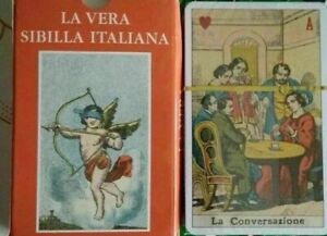 La vera sibilla Italiana 52 Carte dei Tarocchi,  Plastificate e  Sigillate .