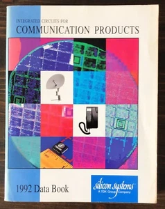 Silicon Systems - 1992 Communication Products Data Book (1991) - Picture 1 of 6