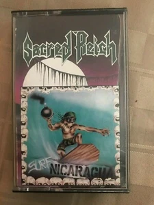 Sacred Reich *Surf Nicaragua *cassette *tape *Metal Blade *NM/VG+ *1988 *73359-4 - Picture 1 of 6