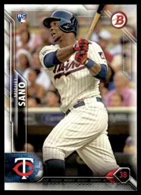 2016 Bowman #140 Miguel Sano RC Minnesota Twins - Image 1 of 2