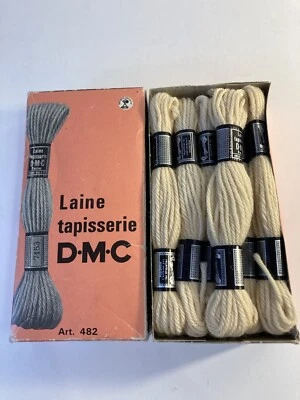 DMC Laine Tapisserie Color 482 Vintage 11 Skein Lot - Image 1 of 4