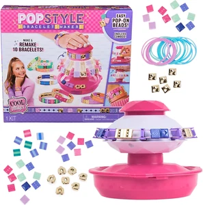Cool Maker Popstyle Bracelet Maker, 170 Cuentas para Pulseras, Hacer y Rehacer 10 Br - Imagen 1 de 12