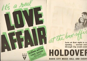 Movie ads 1939-Love Affair stars Irene Dunne--Charles Boyer-----24 - Picture 1 of 1