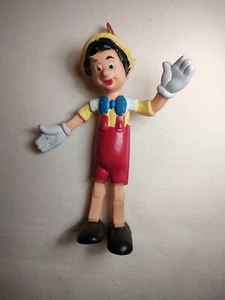 RARE Vtg Durham Industries Inc 1950's Walt Disney 5.5" Pinocchio Bendable Figure - Picture 1 of 5