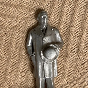 Vtg Lance Fine Pewter American President Figurine Herbert Hoover 3” - Picture 1 of 6