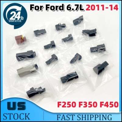 For 11-2014 Ford 6.7L Tuner Harness Plug Connector Kit F450 F350 F250 Super Duty - Image 1 of 4