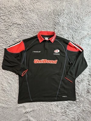 SARACENS 2002/2004 RUGBY UNION SHIRT JERSEY REEBOK SIZE XL MENS - Image 1 of 4