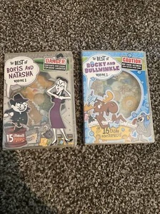 Factory Sealed Lot The Best of Boris and Natasha Volume 1 DVD Rocky Bullwinkle - Picture 1 of 7