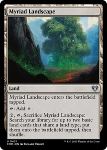 *MtG: 4x Myriad Landscape - Commander Masters Uncommon - magicman-europe* - Bild 1 von 1