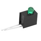 100Pcs 3mm LED Shade Diode Light Kit With Holder Side Single Hole Industrial GFL
