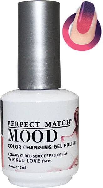 Esmalte en gel LeChat Perfect Match Mood Changing 0,5 OZ - Wicked Love MPMG39 Foto 1 de 1