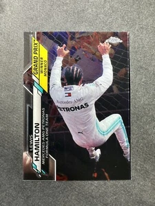 2020 Topps Chrome Formula 1 Lewis Hamilton Winners Card Mercedes #138 - Picture 1 of 2