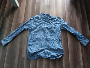 Tommy Hilfiger custom fit MEN'S XL-size blue striped shirt - Picture 1 of 16