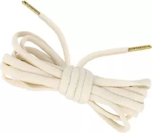 Loop King Schnürsenkel 1 Paar Luxus ovale Schuhschnürsenkel mit goldenen Spitzen - Bild 1 von 16
