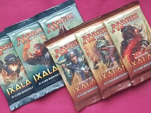 Magic The Gathering 3x IXALAN and 3x RIVALS OF IXALAN Booster Packs sealed MTG - Picture 1 of 1