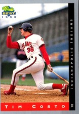 1993 Classic Best Tim Costo #160 Indianapolis Indians