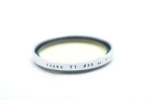 @ SakuraDo Camera @ Rare! @ Kenko Y1 Yellow SC K1 / 25 36mm Screw-In Lens Filter - Picture 1 of 5