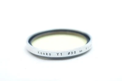 @ SakuraDo Camera @ Rare! @ Kenko Y1 Yellow SC K1 / 25 36mm Screw-In Lens Filter - Image 1 of 4