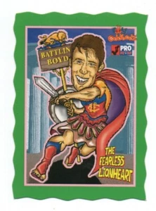 1996 Footy Oddbodz Red Glow - Fitzroy - BRAD BOYD - Imagen 1 de 2