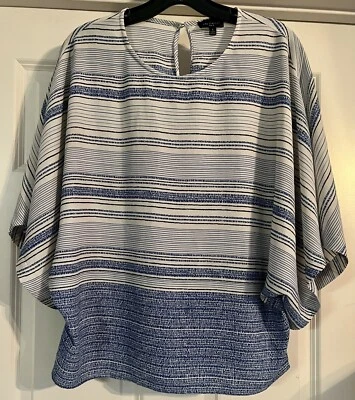 Blusa Pullover The Limited Bohemia Manga Mariposa Kimono Talla S Texturizada Foto 1 de 4