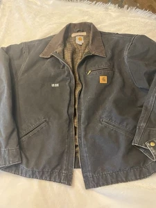 Vintage Carhartt J97 GVL Detroit Blanket Lined Jacket Size 2XL Tall - Bild 1 von 12